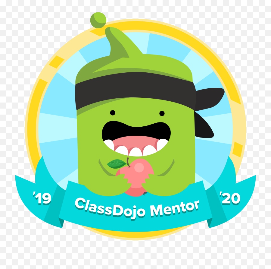 Class Dojo Teacher Badge Clipart - Class Dojo Mentor Badge 2019 2020 Png,Class Dojo Icon