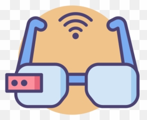 Smart Glasses Vector Icons Free Download In Svg Png Format - For Swimming,Glasses Icon Png