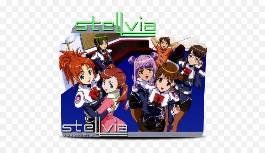 Most Viewed Uchuu No Stellvia Wallpapers 4k - Uchuu No Stellvia Png,Anime Music Folder Icon