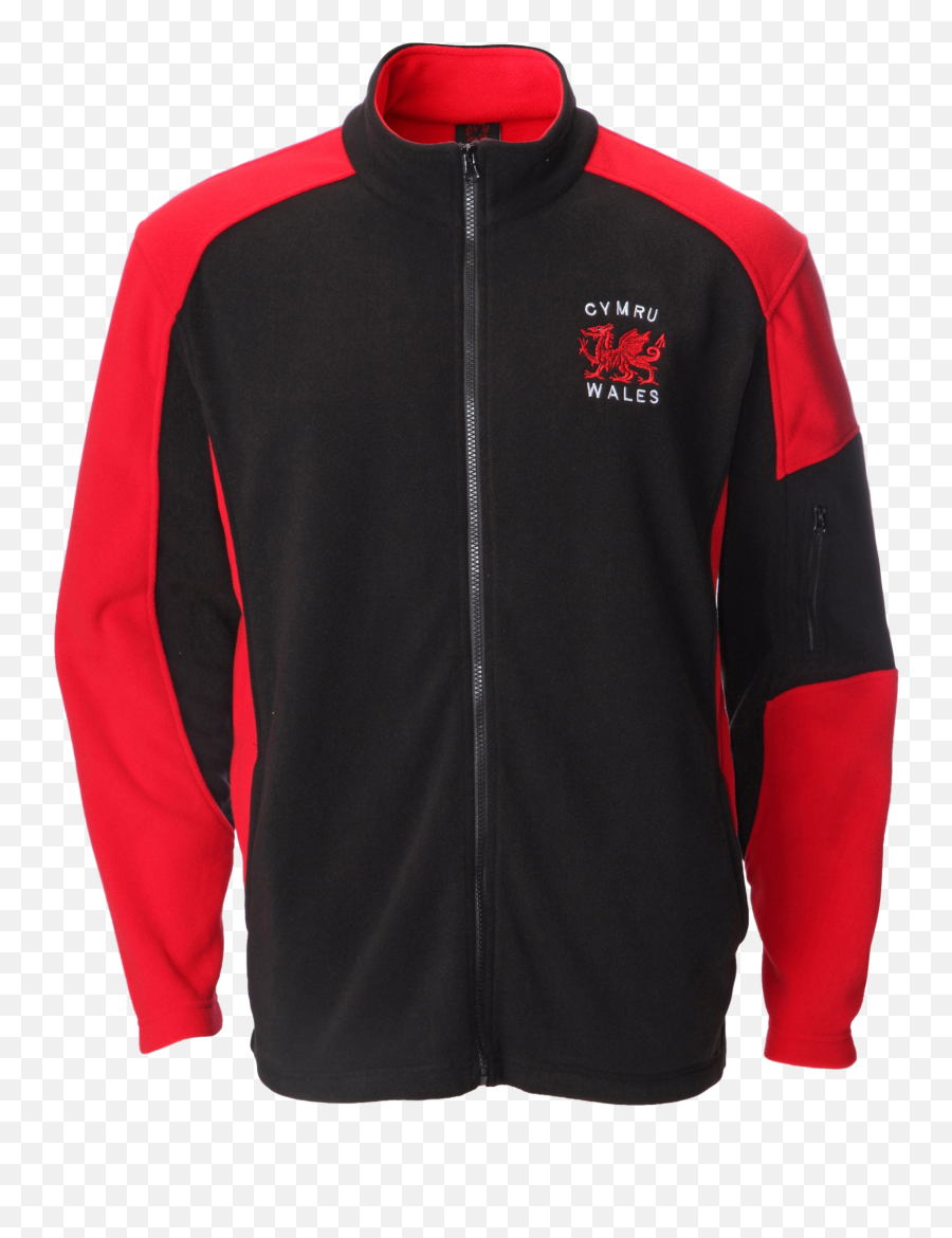 Official Manav Mens Welsh Jackets - Long Sleeve Png,Red And Black Icon Jacket