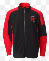 Official Manav Mens Welsh Jackets - Long Sleeve Png,Red And Black Icon Jacket