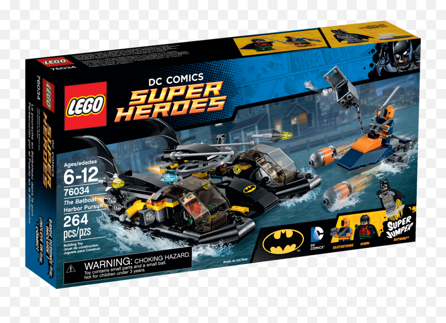 The Batboat Harbor Pursuit - Lego Batboat Harbor Pursuit Png,Deathstroke Icon