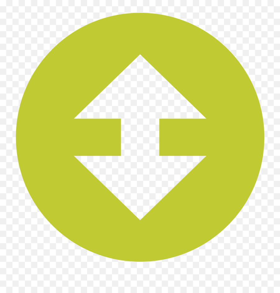 Fileeo Circle Lime Arrow - Updownsvg Wikimedia Commons Arrow Up Down Green Png,Positive And Negative Icon