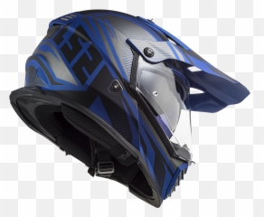 Enduro Helmet Ls2 Mx436 Pioneer Evo Master Matt Black Blue - Ls2 Mx436 png