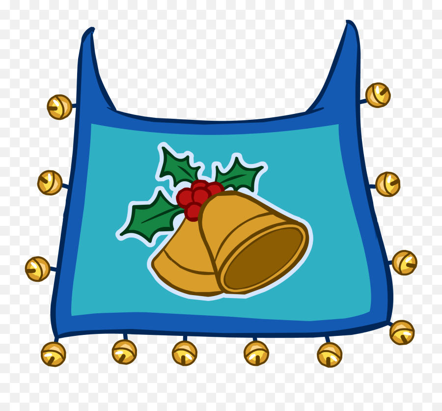 Jingle Apron Club Penguin Wiki Fandom - Bell Png,Blue Apron Icon