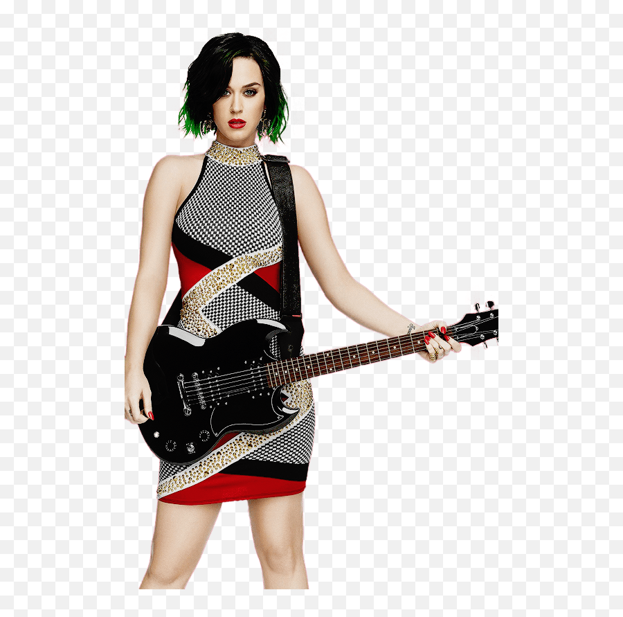 Download Guitar Dress Katy Perry - Katy Perry Transparent Png,Katy Perry Png