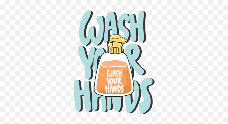 Wash Your Hands Sanitize Sticker - Wash Your Hands Sanitize Wash And Sanitize Your Hands Gif Png,Wash Your Hands Icon