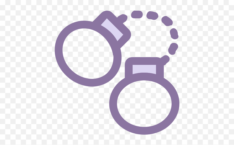 Handcuffs Icon In Office Xs Style - Dot Png,Handcuffs Icon