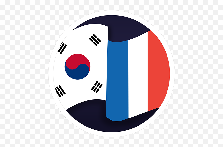 Translator French To Korean Apk 10 - Download Apk Latest Bandera De Corea Circulo Png,Korean Flag Icon Png