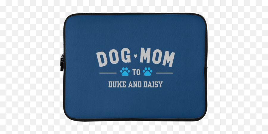 Dog Mom To My Fur Babies Personalized 10 Laptop Sleeve - Horizontal Png,Kate Spade Icon