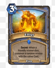 Mage Secrets - Hearthstone Icy Veins Effigy png
