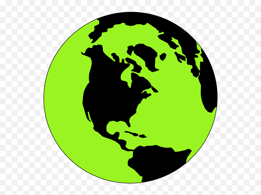 Png Clipart Earth Globe Transparent - Globe Clipart Black And White Png,Earth Clipart Transparent