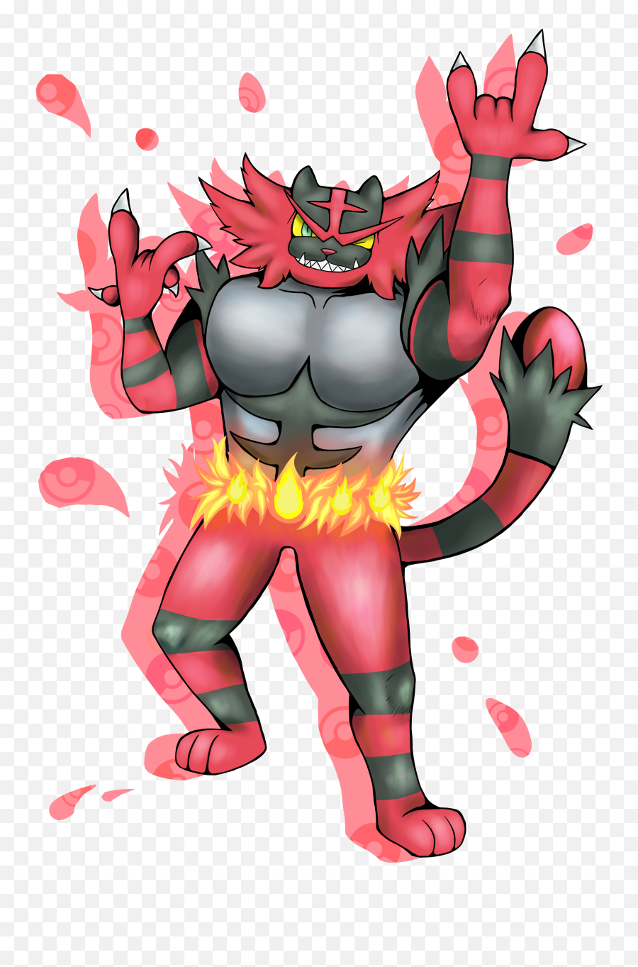 Incineroar Png