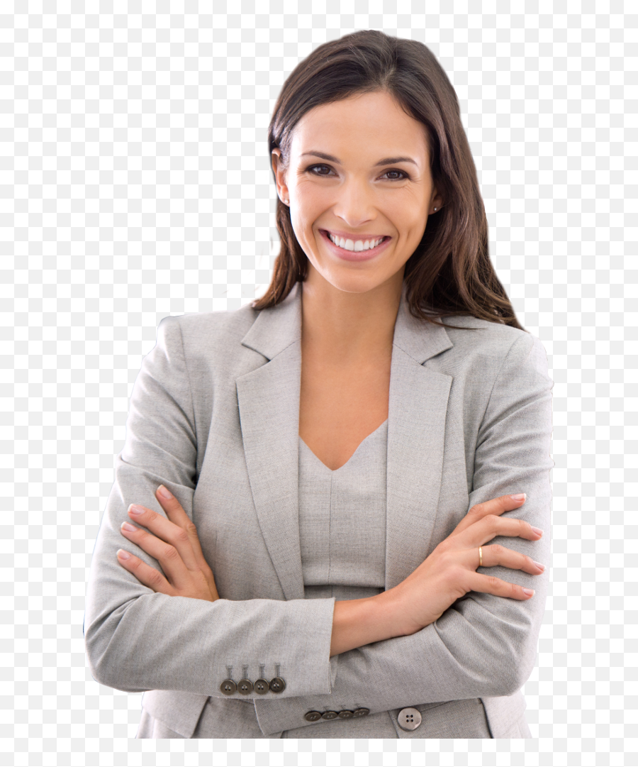 Download Smiling Business Woman Png - Smiling Business Woman Png,Business Woman Png