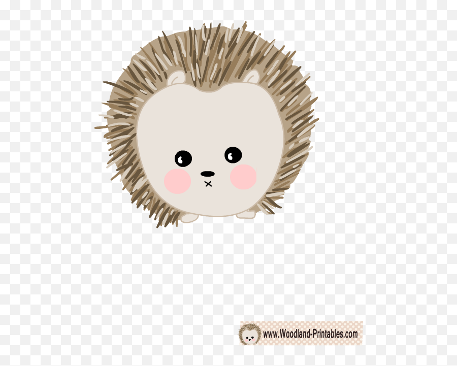 Hedgehog Clipart Nursery Animal - Watercolour Woodland Animal Png,Hedgehog Transparent Background