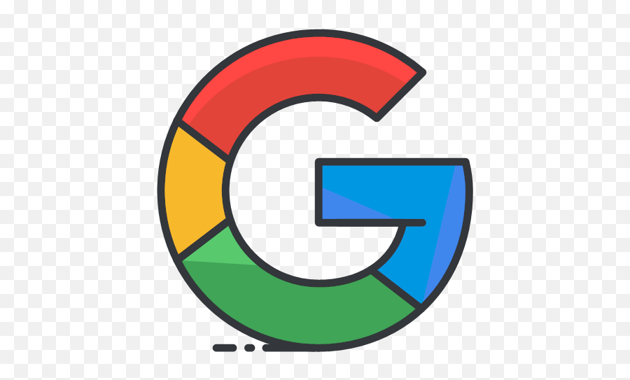 Google Icon - Free Social Media Filled Outline Icons Google Icon Png,Google Icon Png