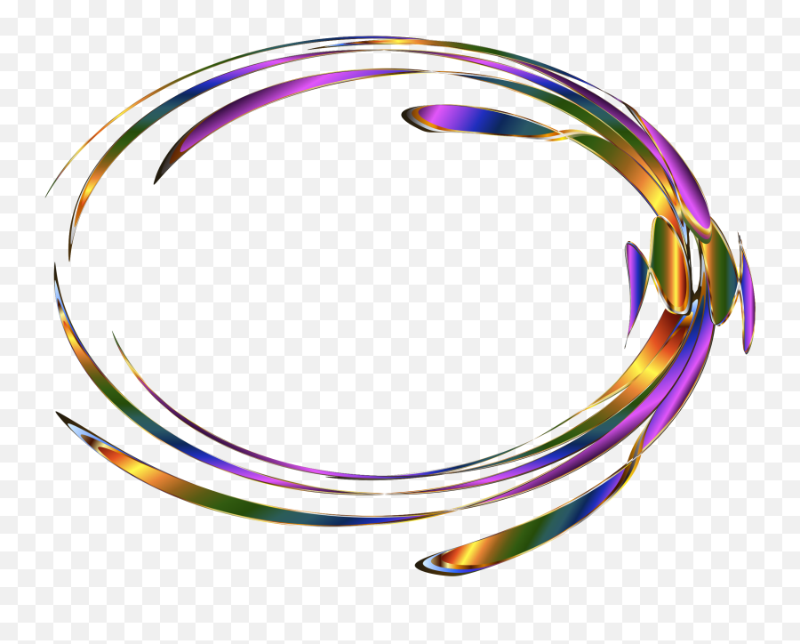 Clipart - Colorful Circle Frame Png Full Size Png Download Frame Png Circle Abstract,Circle Frames Png