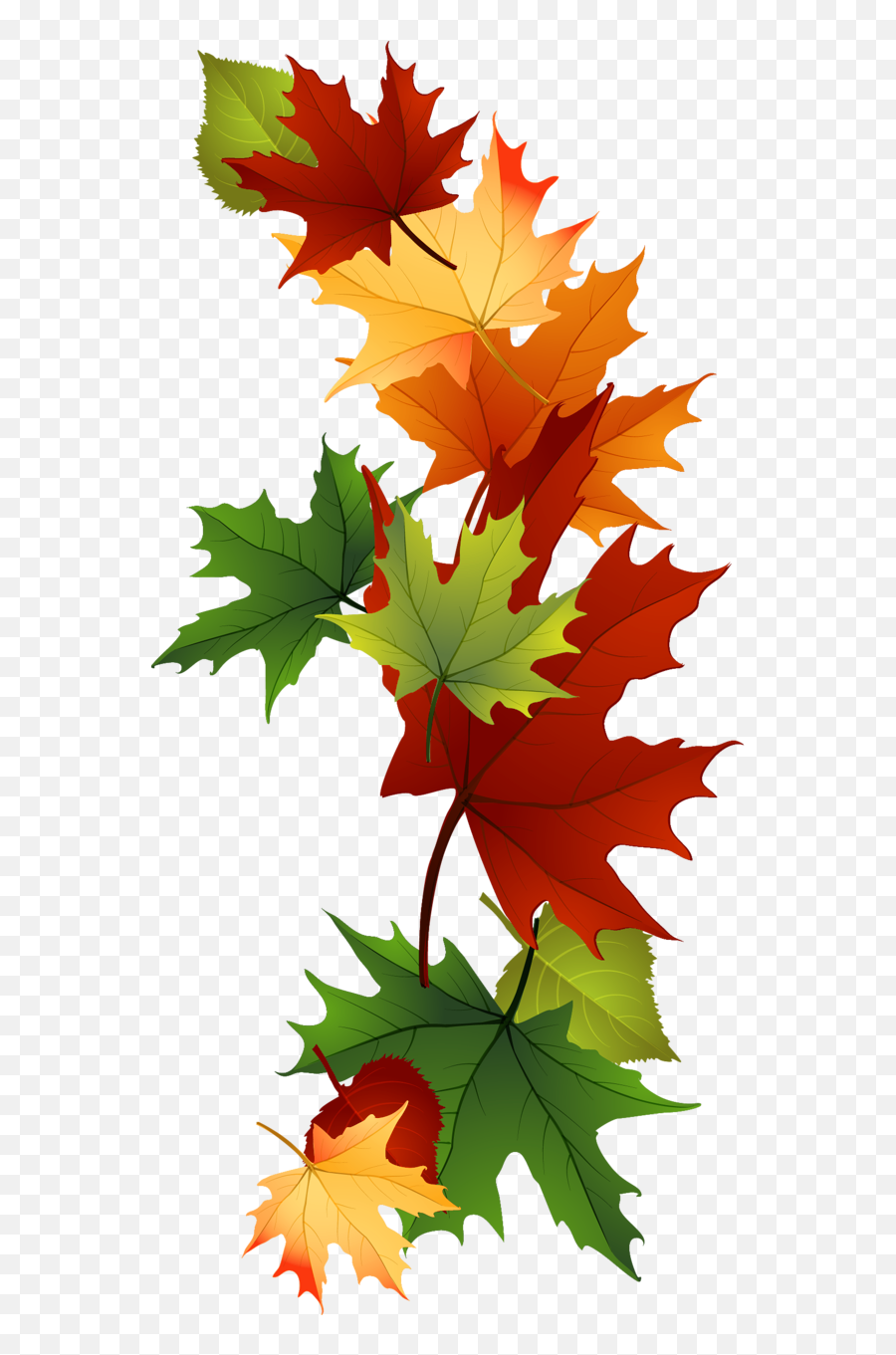 Leaf Fall Leaves Clip Art Beautiful Autumn Clipart - Laub Autumn Clipart Transparent Png,Transparent Fall Leaves