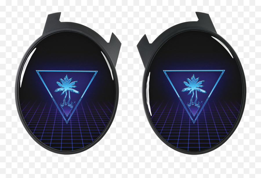 Sci - Fi Triangle Elite Speaker Plates Black U2013 Turtle Beach Turtle Beach Png,Sci Fi Logo