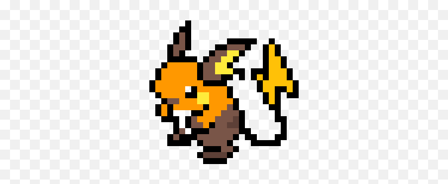 Pixilart - Alolan Raichu By Itschaos Cartoon Png,Raichu Png