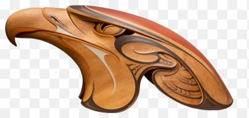 Eagle Head U0027the Ancient Hokioiu0027 Artwisecom - Plywood Png,Eagle Head Logo