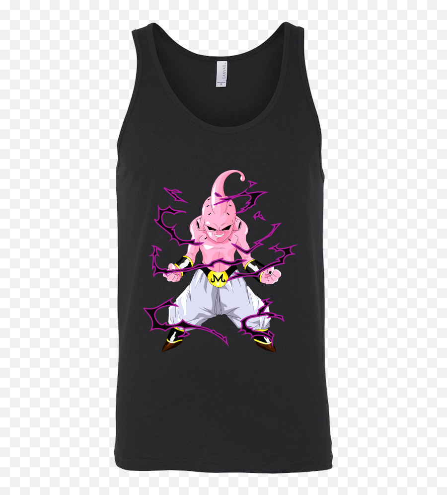 Super Saiyan - Kid Buu Unisex Tank Top T Shirt Tl01205tt Everyone Child Of The Sea Png,Kid Buu Png