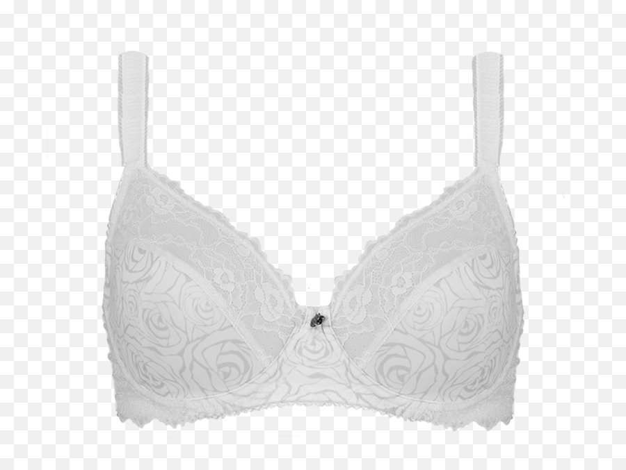 Swirly Rose White Set Setd04 - Brassiere Png,Bra Png