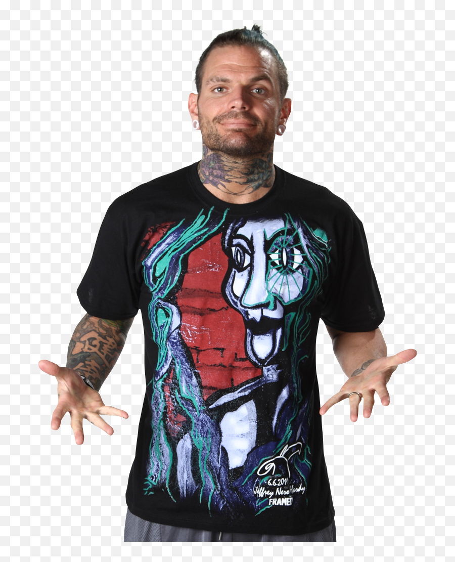 Jeff Hardy Transparent Png - Jeff Hardy T Shirt,Jeff Hardy Png