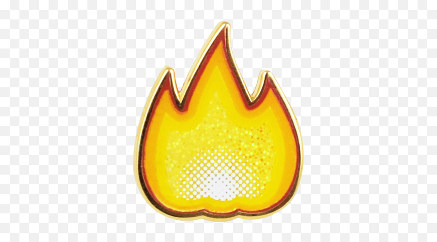 Download Fire Emoji Pin - Clip Art Png,Fire Emoji Transparent