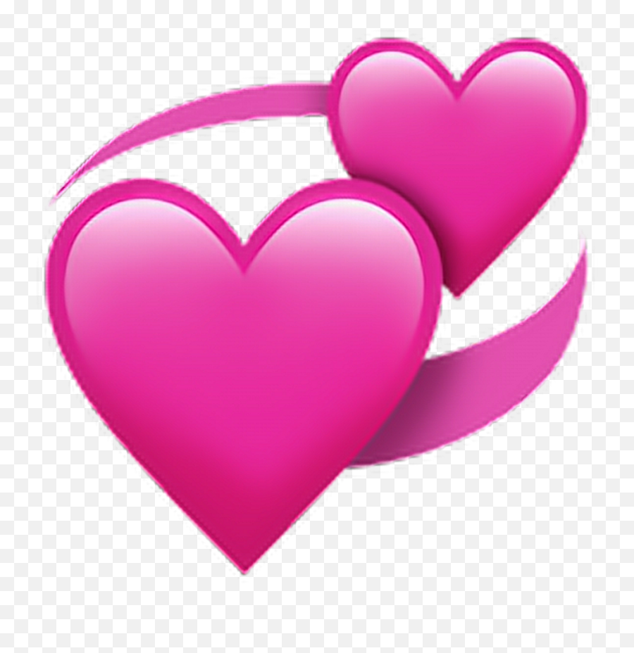 Emotions Emotion Emoji Heart Pink - Iphone Heart Emoji Png,Pink Heart Png