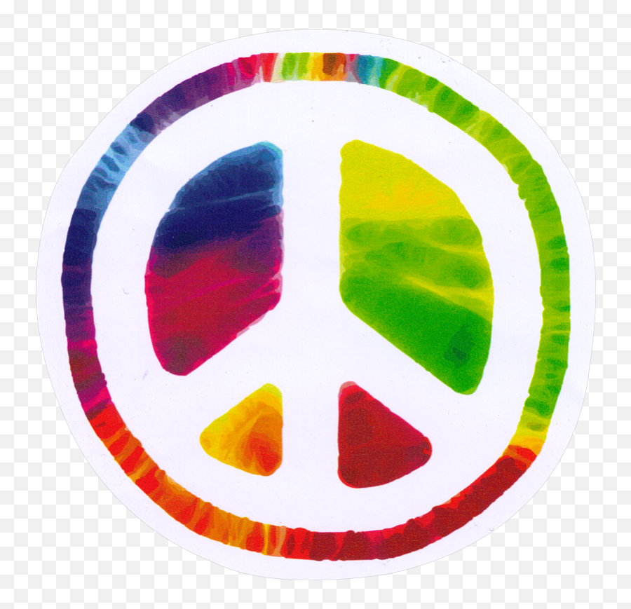 Hippie Peace Sign Png Clipart - Peace Sign Png Transparent,Peace Sign Transparent Background