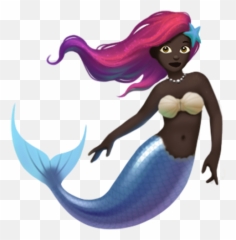 Mermaid - Emoji Mermaid Png,Mermaid Png