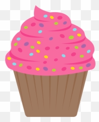 Portal Cake Png - Transparent Background Cupcake Clipart