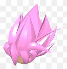 Super Saiyan Rose - Origami Png,Goku Hair Transparent