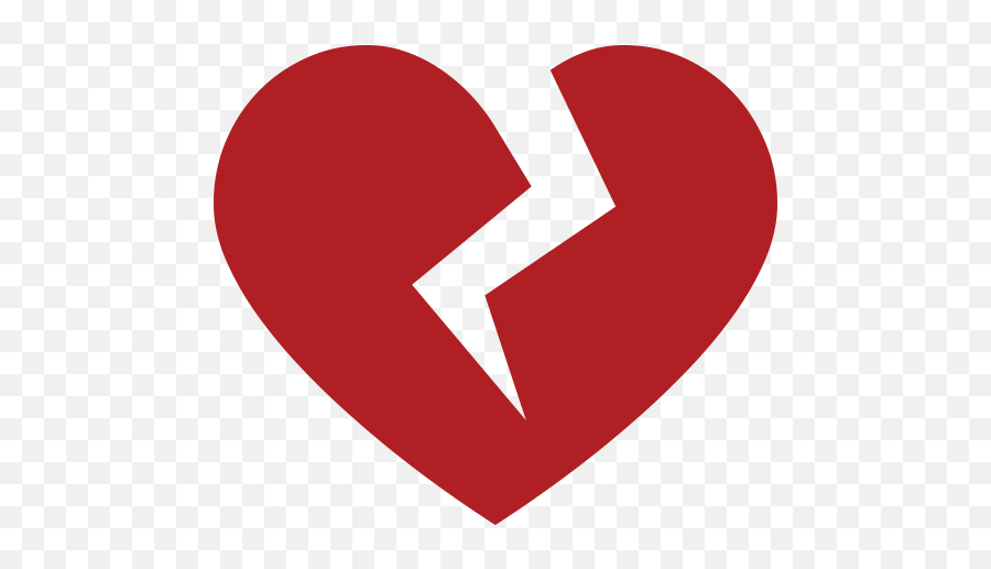 Broken Heart Transparent Clip Art 45714 - Free Icons And Transparent Broken Heart Clipart Png,Emoji Hearts Transparent