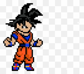 Pixel Art Dragon Ball Png Image With No - Goku