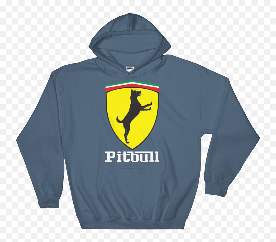 Ferrari Pitbull Pullover Hoodie Multiple Colors U2014 Pits - Hoodie Png,Pitbull Png