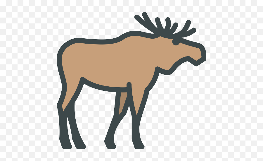 Moose Png Icon - Moose 512 X 512,Moose Png