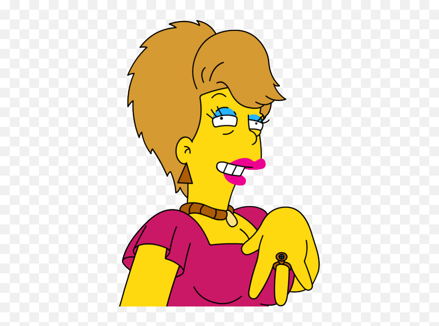 Ginger Flanders Ned Flanderu0027s U0027vegas Wifeu0027 Personagem - Simpson Ginger Png,Ned Flanders Png