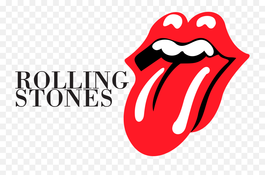 Download Hd Cool Music Logos - Rolling Stones Logo Png Rolling Stones Logo,Music Logos