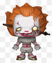 It Funko Pop Pennywise Wrought Iron 544 - Funko Pop Pennywise With Wrought Iron Png,Pennywise Png