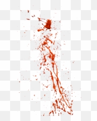 Download Blood Splatter - Transparent PNG Clipart