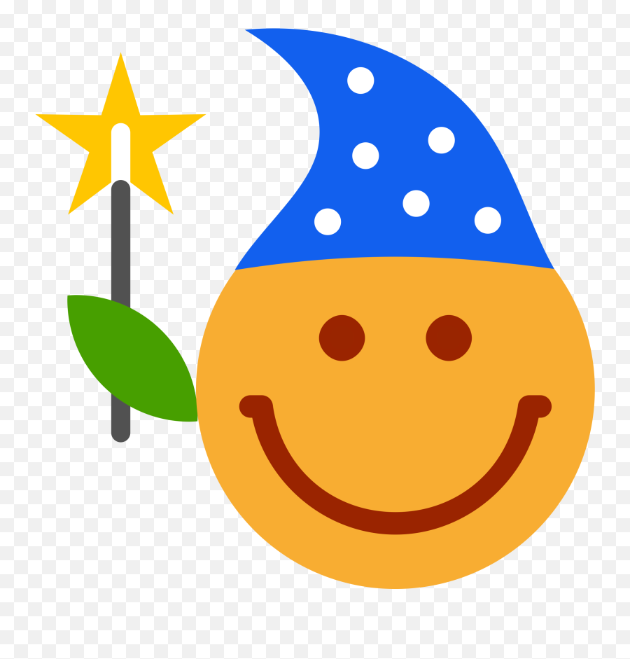 Download Smiley Clem Magicien Clip Arts - Emoji Mago Hd Png Magician Emoji,Grimace Png