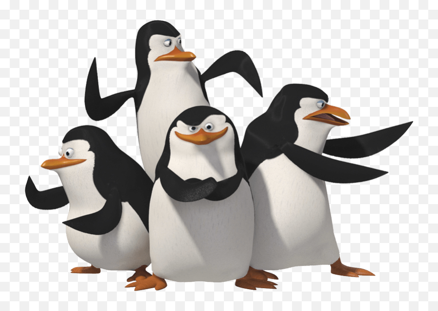 Penguin Group Transparent Png - Penguins Of Madagascar Png,Penguin Transparent