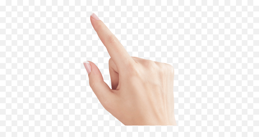 Finger Up Transparent Png - Transparent Background Finger Png,Hand Pointing Png