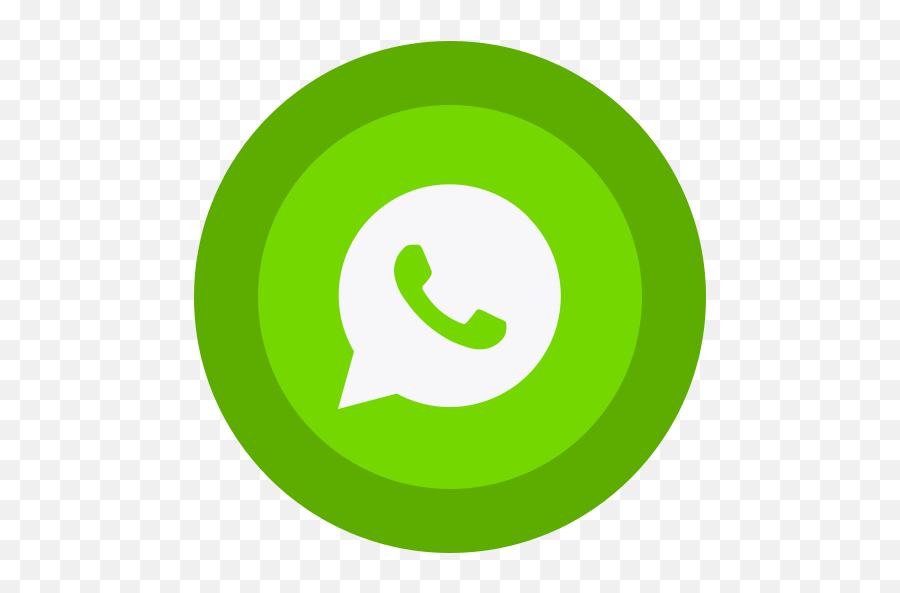 Social Whatsapp Free Icon Of Colocons - Circle Png,Logo De Whatsapp Png