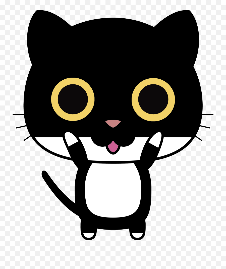 Drawing Of A Cute Kitten With Hands Up Free Image - Just A Girl That Loves Cats Png,Kitten Transparent