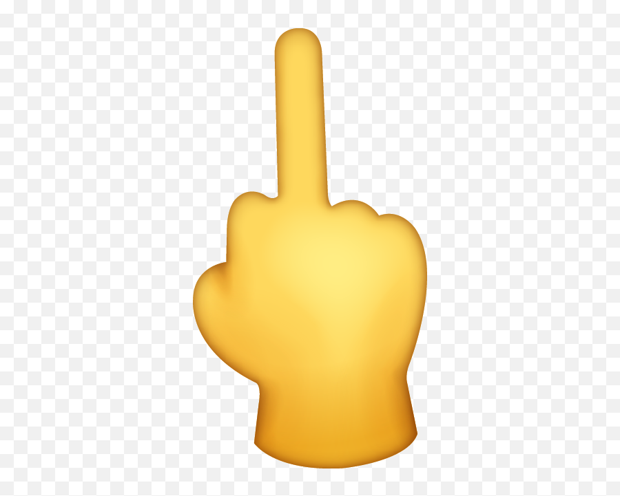 Middle Finger Emoji Free Download Iphone Emojis Island - Middle Finger Emoji Png,Point Finger Png