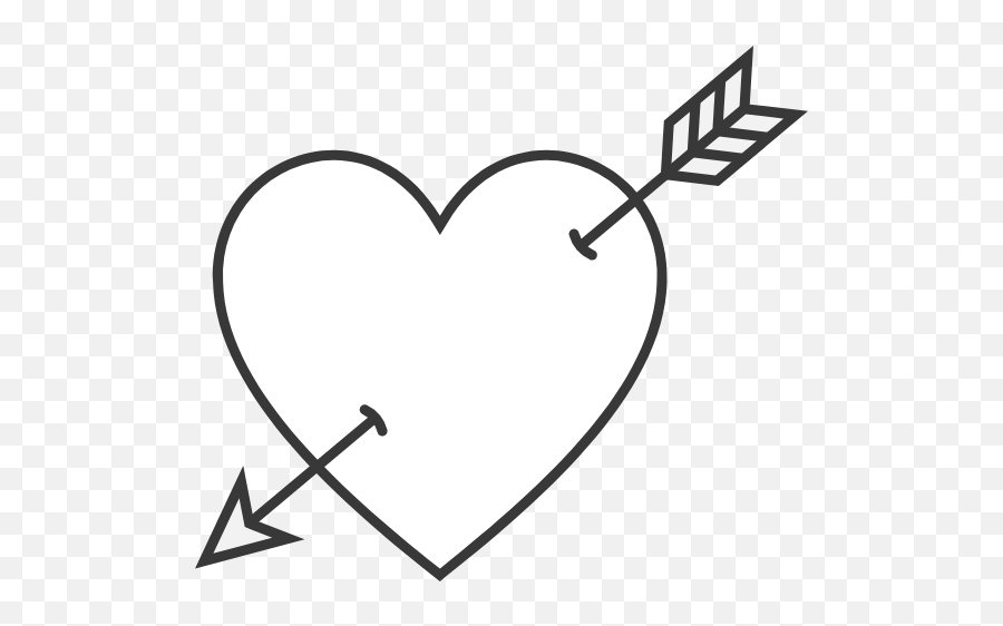Down Arrow Heart Graphic - Arrow Png,Heart Arrow Png