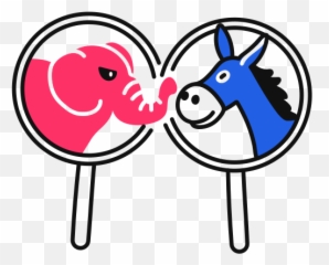 Republican Vs Democrat Free Icon Of Us Election 2020 - Girly Png,Democrat Png